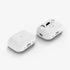 ACS05479 - Apple AirPods Pro 2 Case Silicone Fit + strap in black showing the front and side with strap